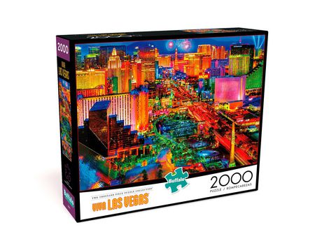 Buffalo Games Viva Las Vegas 2000 Piece Jigsaw Puzzle ...