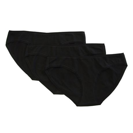 Women's Plus Size 100% Cotton Briefs (3 PR) (10/3X- Black- Nude- Animal  Print) - C6185RW46GA