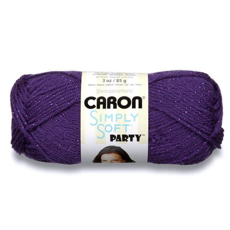 Caron® Fil Simply Soft® Party™, Acrylique #4 Moyen, 3oz/85g, 164 Yards