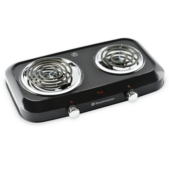 Toastmaster Electric Double Burner, Compact, Light and easy to use