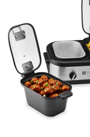 TRU Triple Slow Cooker with Locking Lids | Walmart Canada