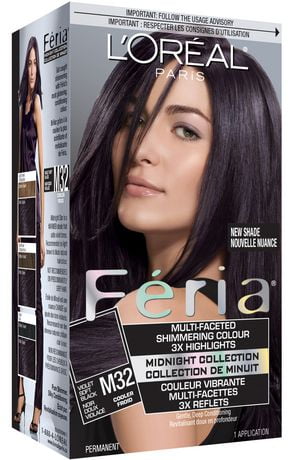 L Oreal Feria Midnight M32 Violet Soft Black Walmart Canada
