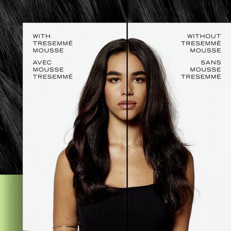 tresemme curly hair mousse