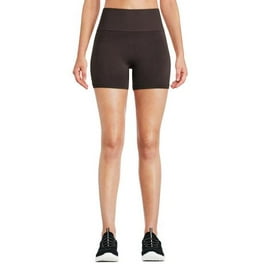 Womens Ribbed Stretchy Activewear Yoga Dance Gym Biker Cycling Shorts Pants  