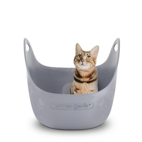 Bac à litiere Litter Genie Confort pour le chat et nettoyage facile