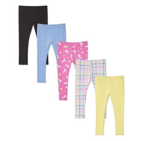 George Toddler Girls' Jersey Legging 5-Pack | Walmart Canada