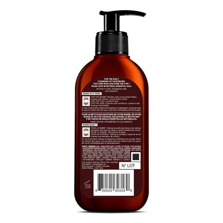 loreal face and beard wash