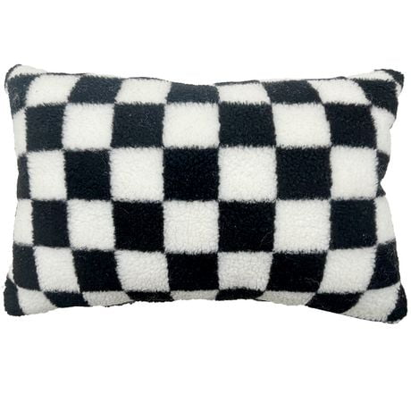 MAINSTAYS Checkered Decorative Pillow