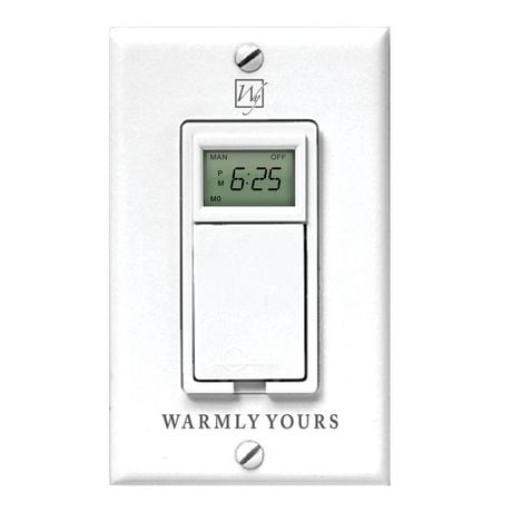 Warmlyyours Floor Heat Timer At Walmart Ca Walmart Canada