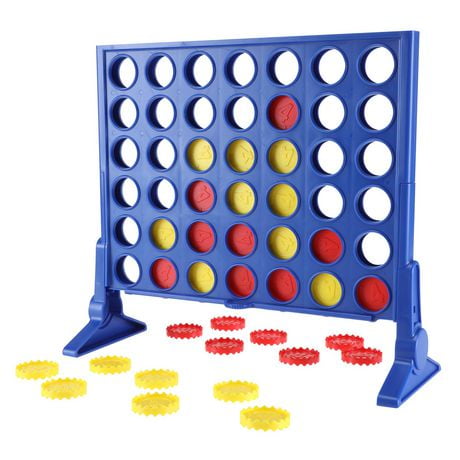 Connect 4 Game, Strategy Board Game for 2 Players, Connect 4 Grid Indoor Game for Kids Ages 6 and Up