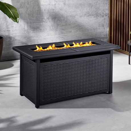 Hometrends 50’’ Propane Fire Table, 50-inch gas fire pit table