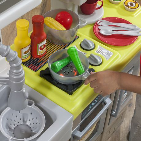 step2 contemporary unisex junior chef kitchen playset