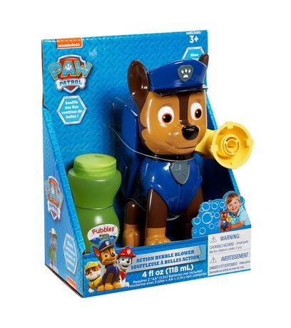 PAW Patrol Chase Action Bubble Blower | Walmart Canada