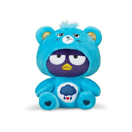 Care Bears Hello Kitty Fun Size Plush - Badtz-Maru as Grumpy Bear