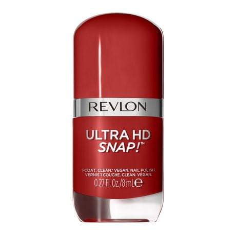 Revlon Ultra HD Snap Vegan Glossy Nail Polish, 8mL, 0.27 fl oz