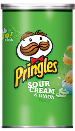Pringles Small Can Sour Cream & Onion Flavour 68 G | Walmart Canada