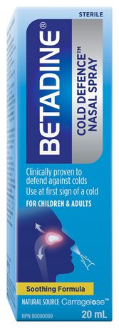 Betadine Cold Defence Nasal Spray, Betadine Cold Defence Nasal Spray ...
