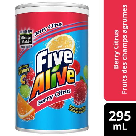 Minute Maid Five Alive Berry Citrus Fruit Juice Walmart