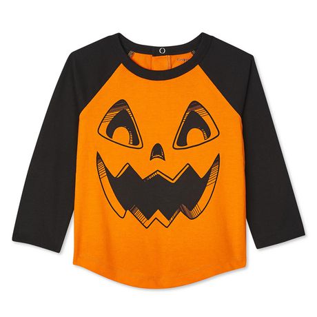 George Toddler Boys' Halloween Colour Blocked Tee | Walmart Canada