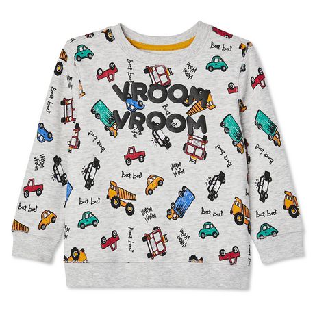 George Toddler Boys' Crew Neckline Sweatshirt | Walmart Canada