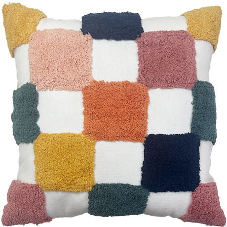 MAINSTAYS Patchwork Decorative Pillow