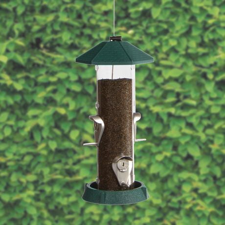 North States 2-in-1 Hinged-Port Birdfeeder 4-Perch | Walmart Canada