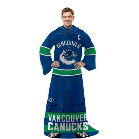 NHL "Uniform" Adult Comfy Throw - Vancouver Canucks