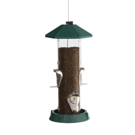 North States 2 In 1 Hinged Port Birdfeeder 4 Perch Walmart Canada