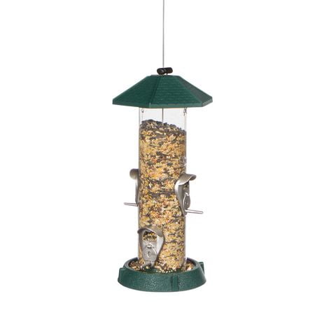 North States 2-in-1 Hinged-Port Birdfeeder 4-Perch | Walmart Canada