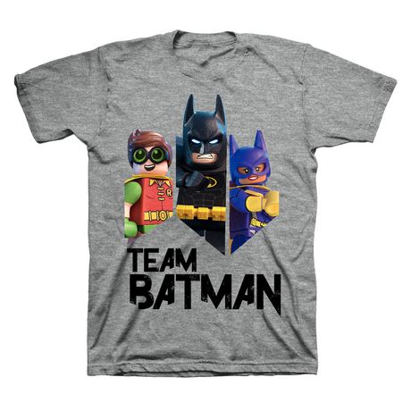 Fugtig Stikke ud hårdtarbejdende Boys Batman LEGO short Sleeve Shirt | Walmart Canada