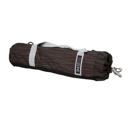 GoZone Yoga Mat Bag – Black/Grey, Ventilated mesh panel