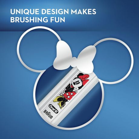 oral b minnie mouse electric toothbrush