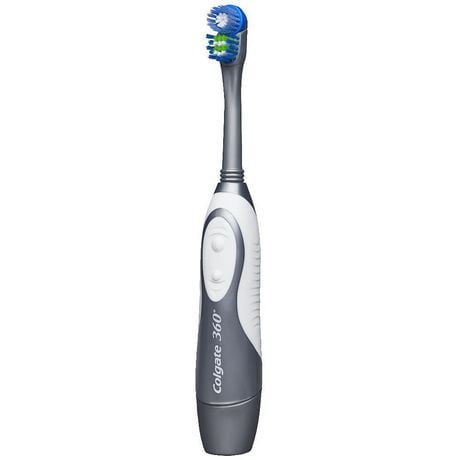colgate toothbrush battery powered optic refill platinum soft head