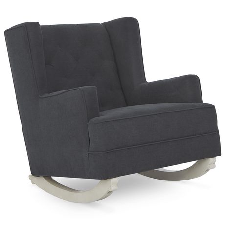 Evolur Capri Wingback 2 In 1 Rocker And Accent Chair I Modern   6000202842604 