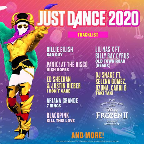 just dance 2020 online switch