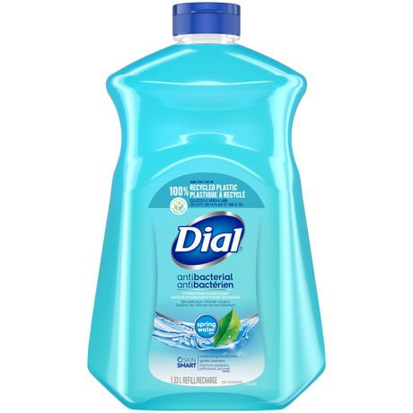 Dial Antibacterial Liquid Hand Soap Refill,  Spring Water 1.53L ., Dial Hand Soap Refill