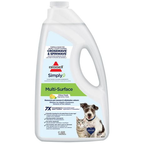 BISSELL® PET Clean and Natural Multi-Surface (64oz), Powerful plant based cleaning