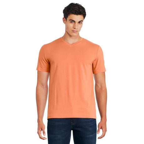 George Men's Stretch V-Neckline Tee - Walmart.ca