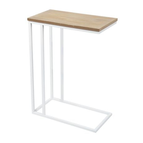 hometrends Gent C Table Natural Wood/ White