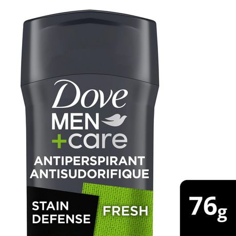 Dove Men+Care Stain Defense Fresh Antiperspirant Stick Deodorant, 76 g Antiperspirant