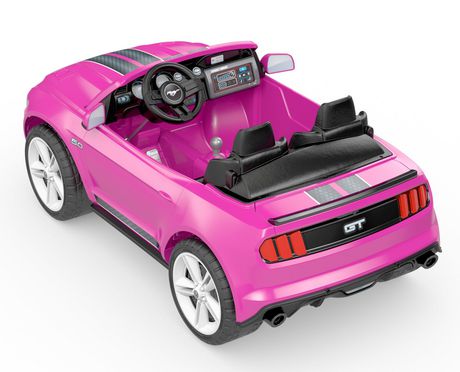 power wheels smart drive mustang pink