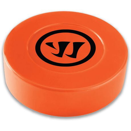 Warrior Street Hockey Puck - Orange, 3" Diameter
