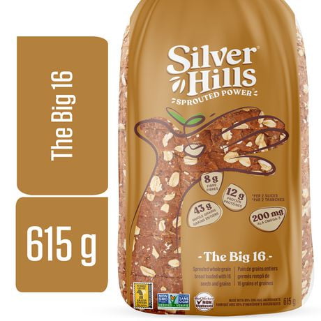 Pain de blé germé aux 16 grains The Big 16 de Silver Hills 567 g