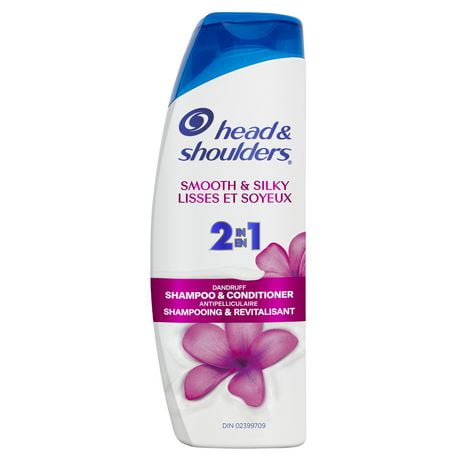 Head & Shoulders Smooth & Silky 2-in-1 Anti-Dandruff Shampoo + Conditioner, 370ML