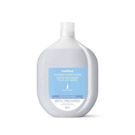 Method, Recharge de savon-mousse pour les mains, Sweet Water, 828ml 828 ml