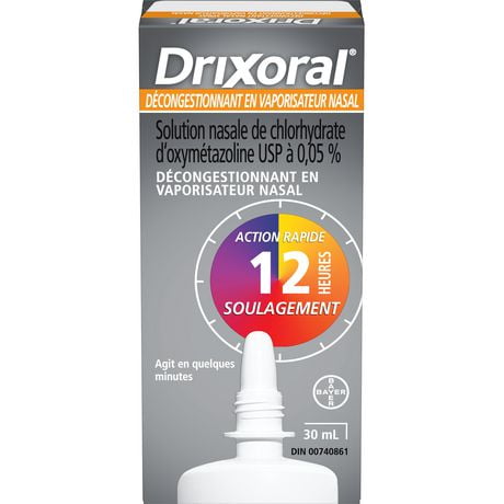 Drixoral® Decongestant Nasal Spray - Squeeze Bottle | Walmart Canada