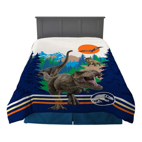 Jurassic "Blue Point of View" Twin/Full Comforter, Jurassic Twin/Full Comforter