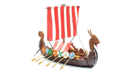 mega construx viking ship