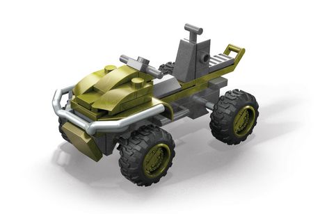 Mega Construx Halo Infinite UNSC Mongoose Recon Getaway Vehicle ...