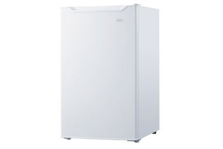 4.4 cu ft mini fridge in white